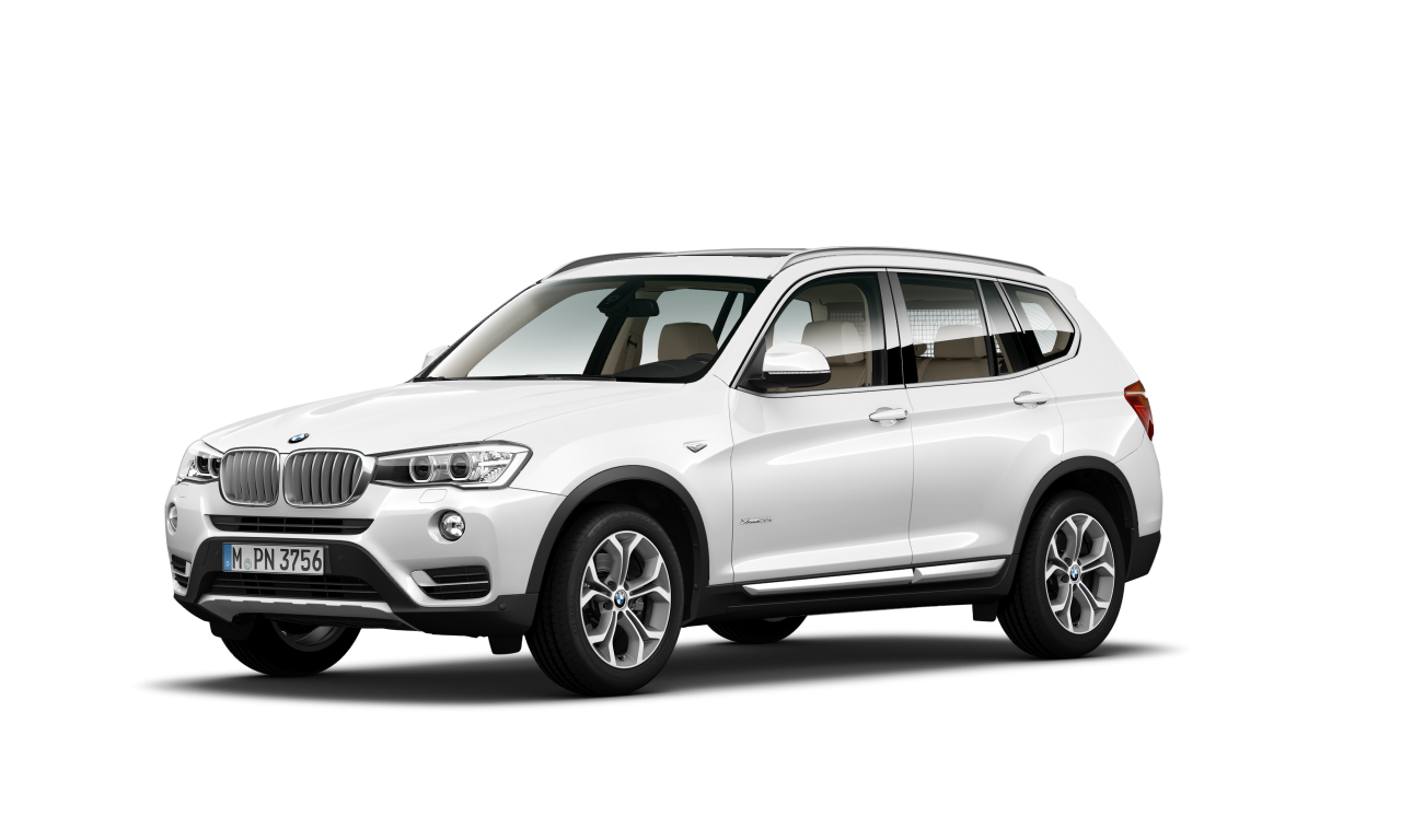 Exterior of BMW X3 xDrive20i (F25), VIN WBAWX320100N50499