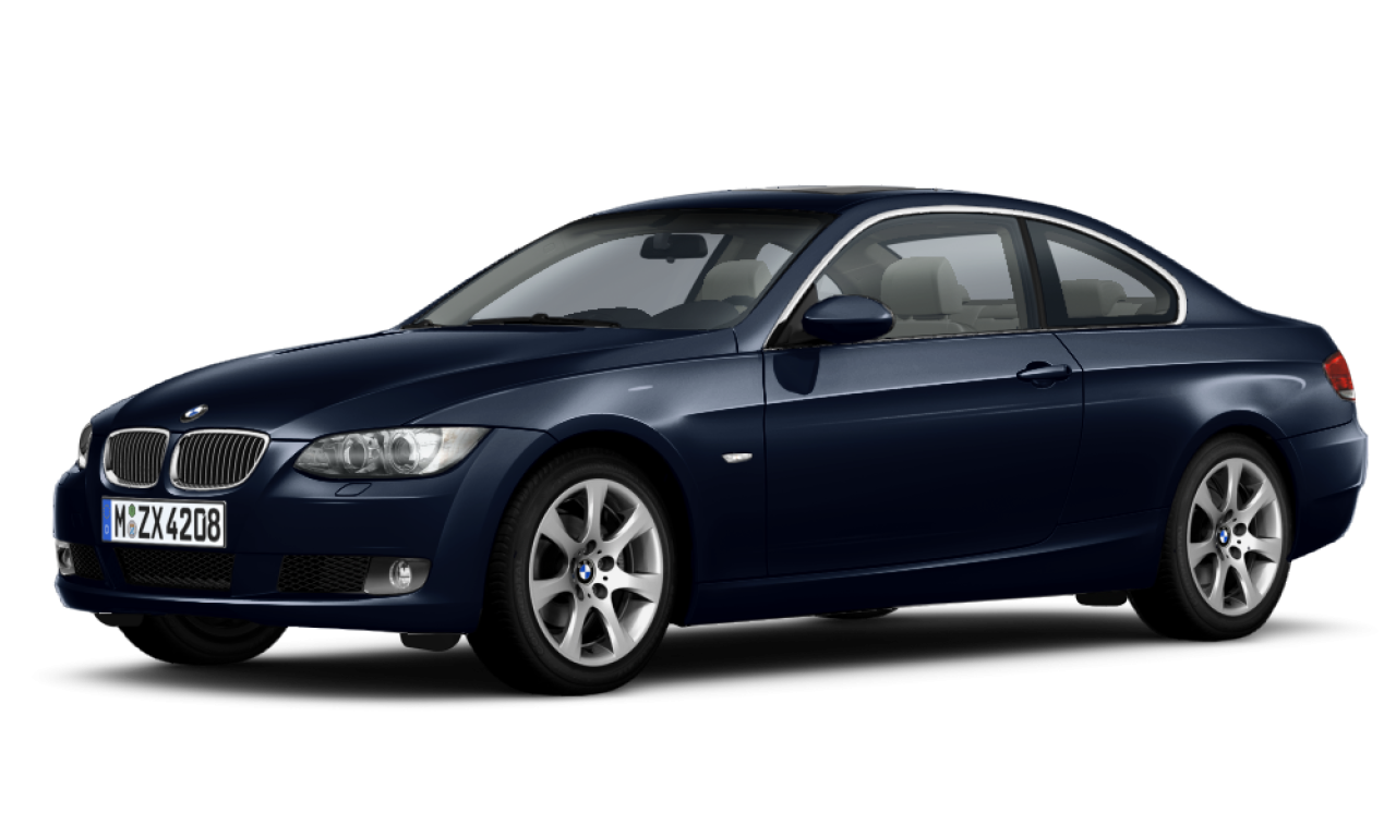 Exterior of BMW 325i (E92), VIN WBAWB32080PU85091
