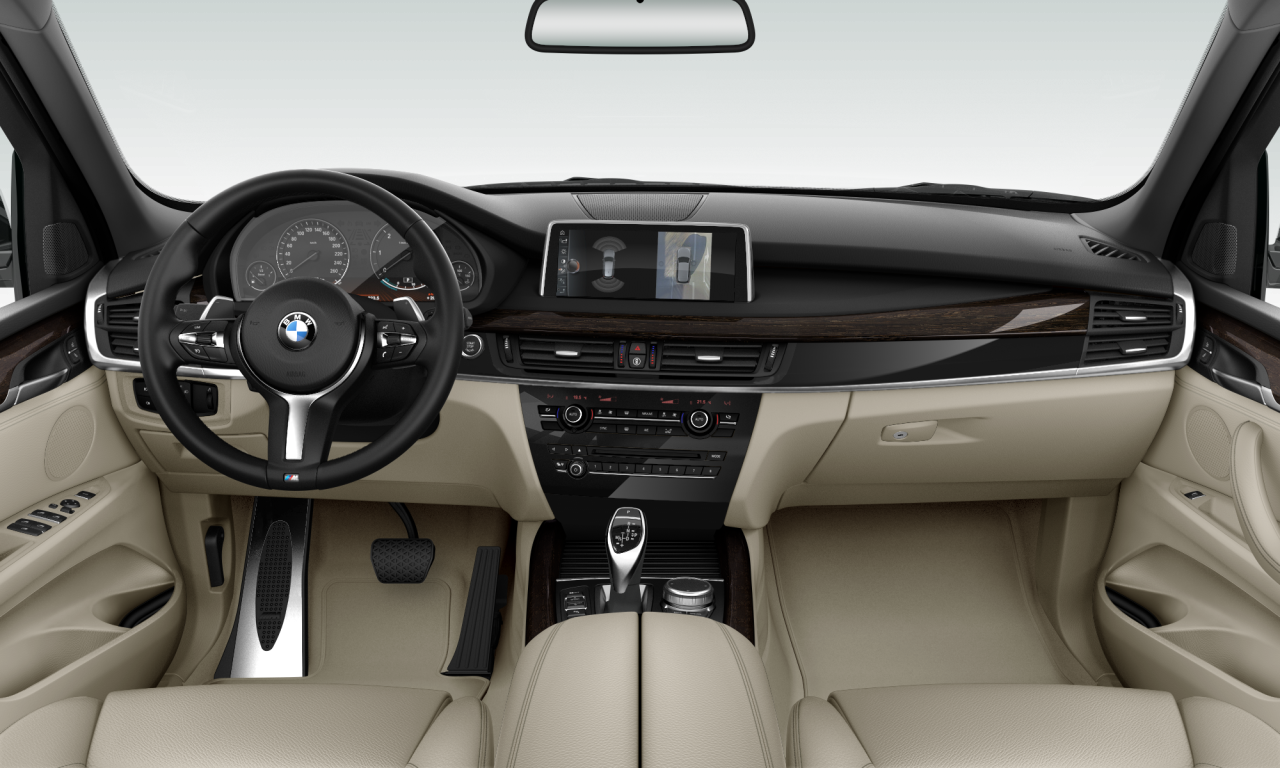 Interior of BMW X5 xDrive30d (F15), VIN WBAKS420400V24692