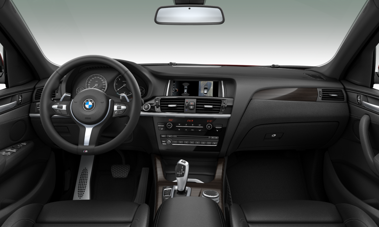 Interior of BMW X4 xDrive20d (F26), VIN WBAXX120700Z67439