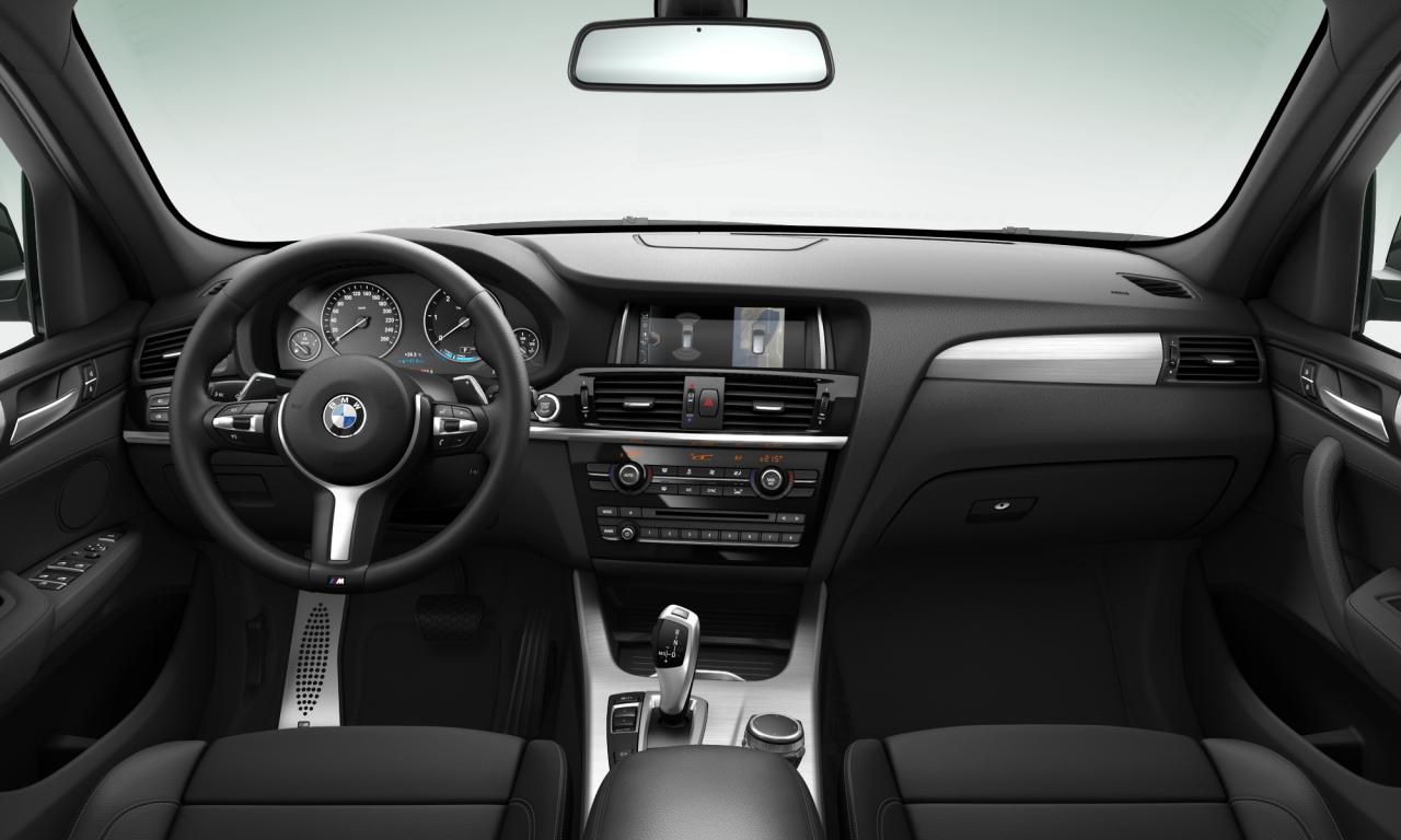 Interior of BMW X3 xDrive20d (F25), VIN WBAWZ520X00T56186