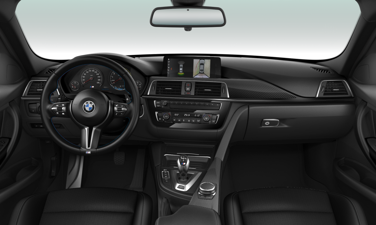 Interior of BMW M3 (F80 (MUE)), VIN WBS8M920505K98100