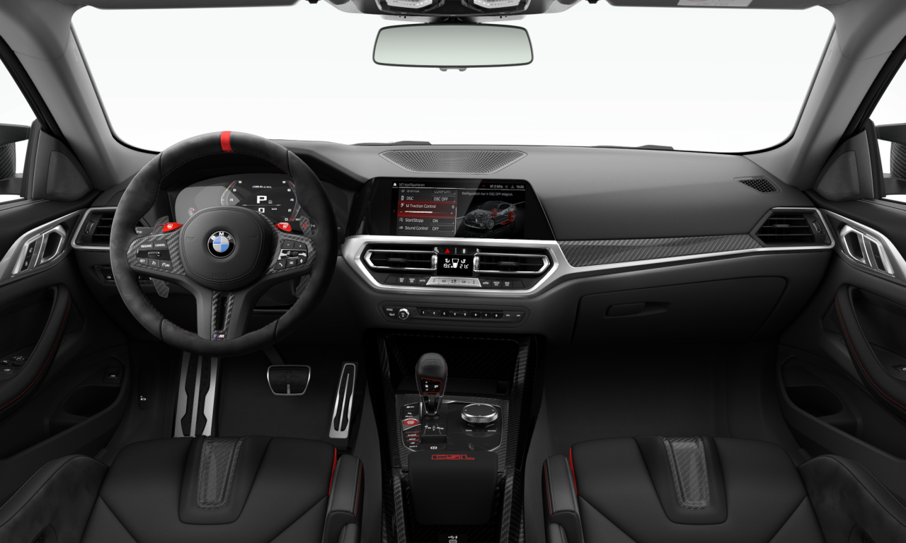 Interior of BMW M4 CSL (G82), VIN WBS62AZ030CL41736