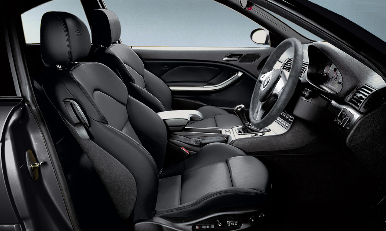 Interior of BMW M3 (E46 (2)), VIN WBSBL92040JR05765