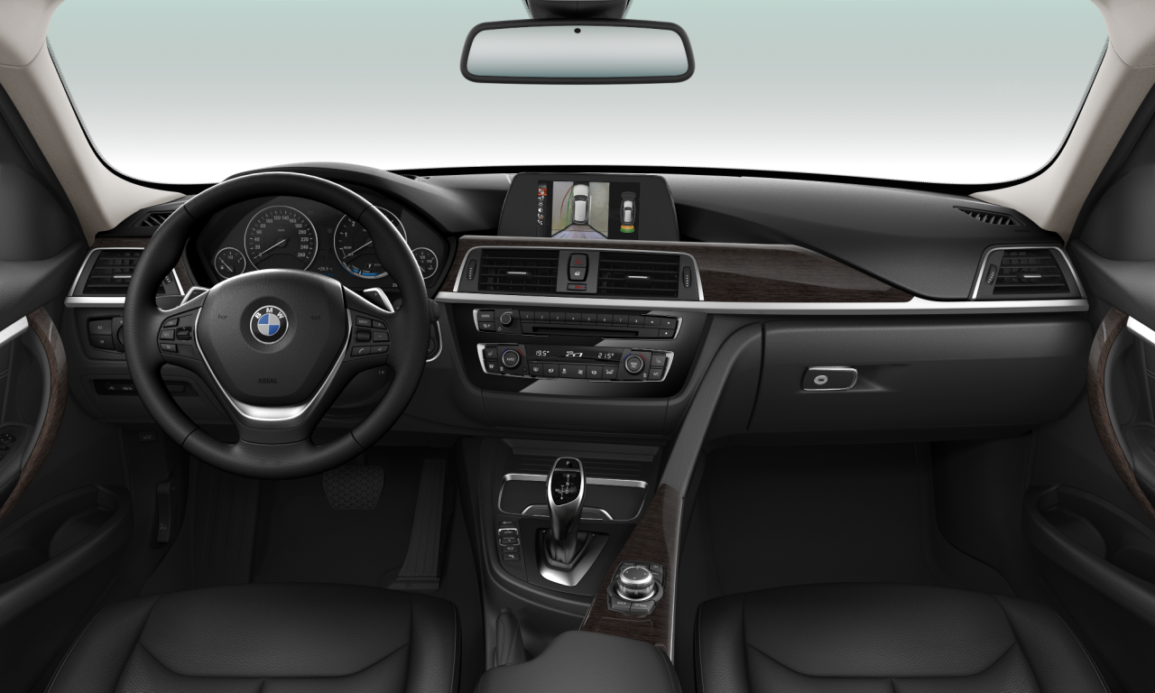 Interior of BMW 320i (F31 (MUE)), VIN WBA8G32030K778971