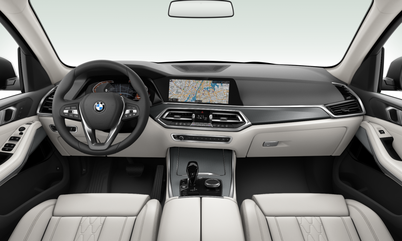 Interior of BMW X5 xDrive40i (G05), VIN 5UXCR6C52KLL03665