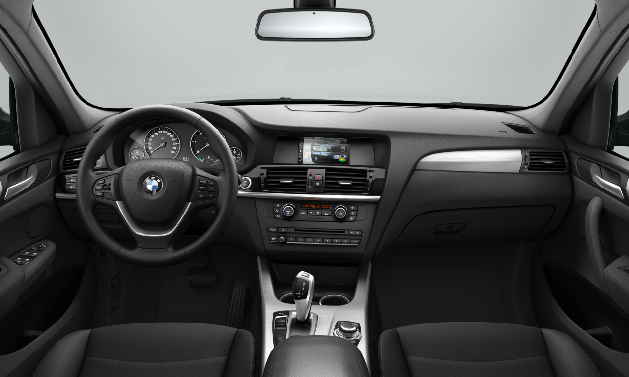 Interior of BMW X3 xDrive20d (F25), VIN WBAWY32060L686655