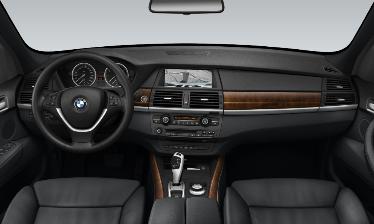 Interior of BMW X5 4.8i (E70), VIN WBAFE82030LJ52180