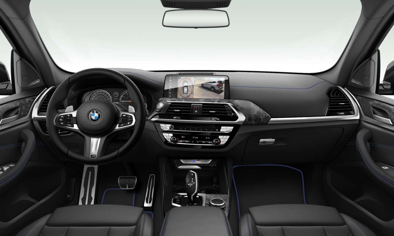 Interior of BMW X3 M40i (G01), VIN WBATS32060LE87760