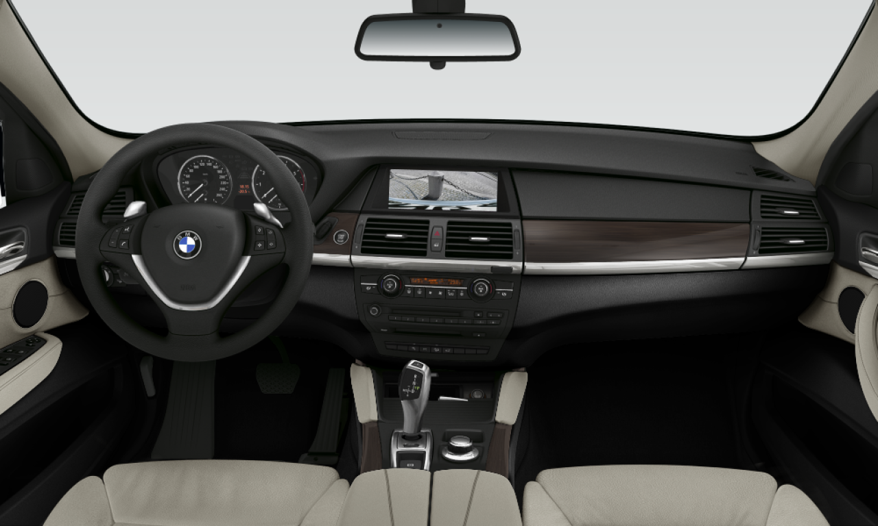 Interior of BMW X6 xDrive50i (E71), VIN WBAFG82060LL79048
