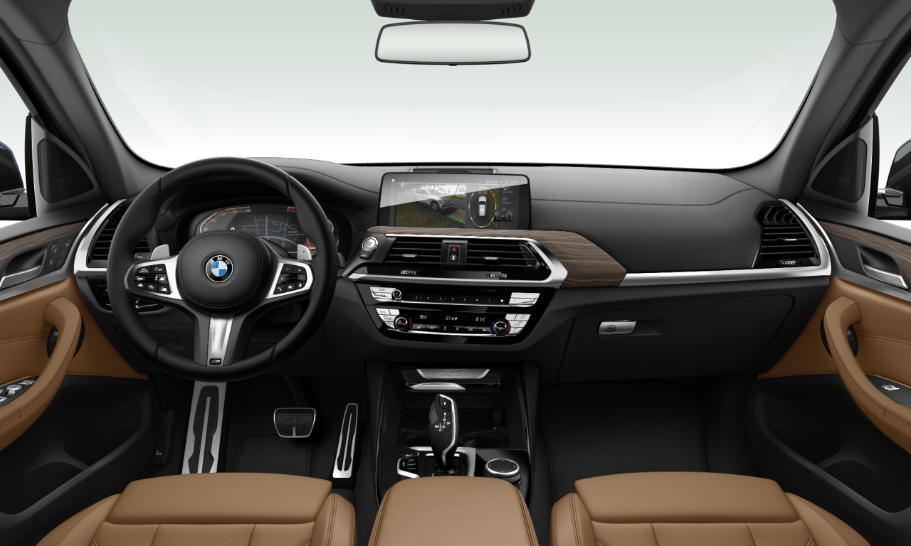 Interior of BMW X3 xDrive30i (G01), VIN WBATY56070N094016