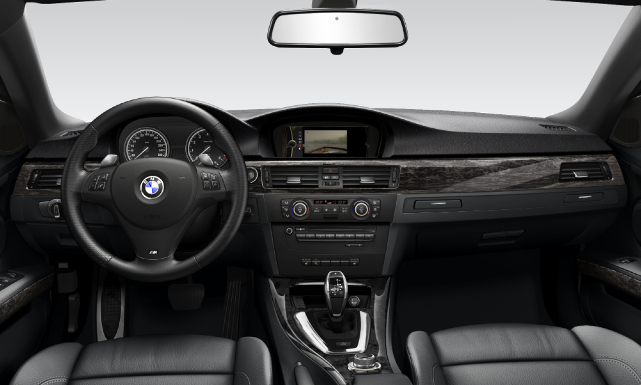 Interior of BMW 335i (E93), VIN WBAWL72030PZ84918