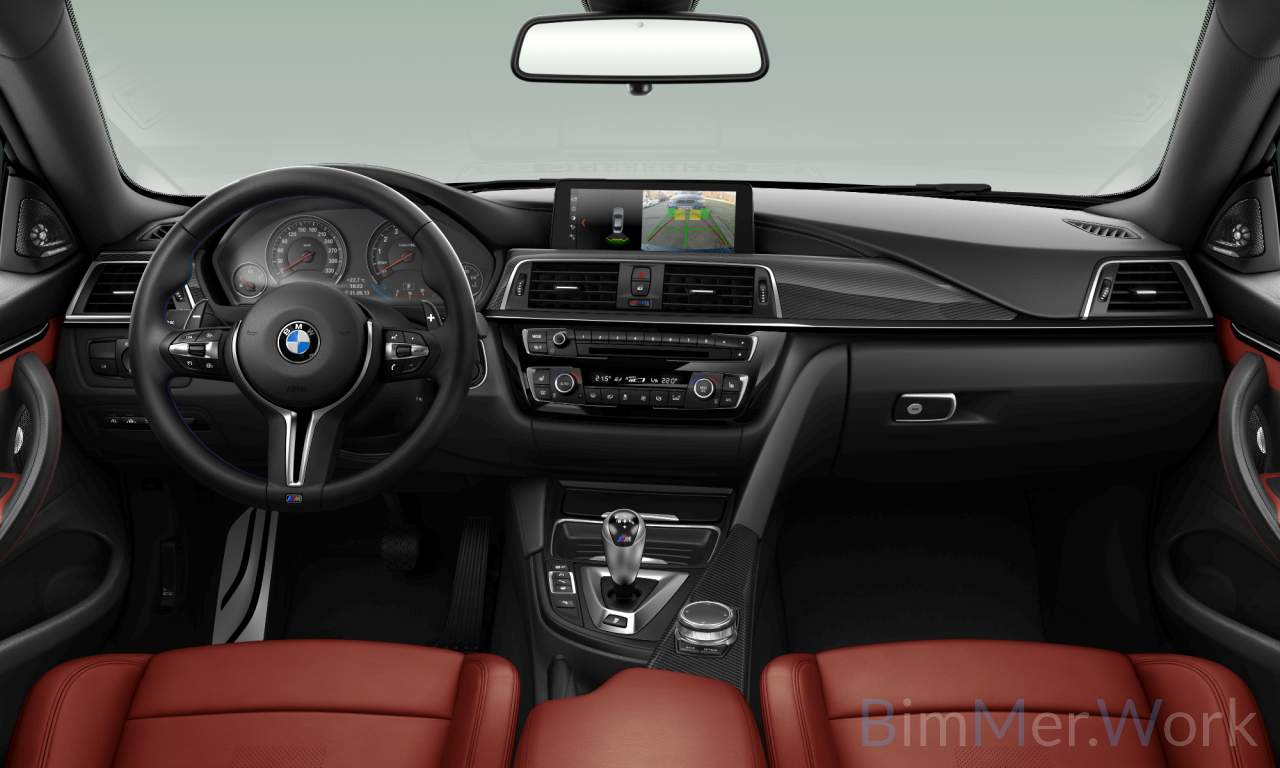 Interior of BMW M4 (Coupe (2 Doors)), VIN WBS4Y92050AC61058