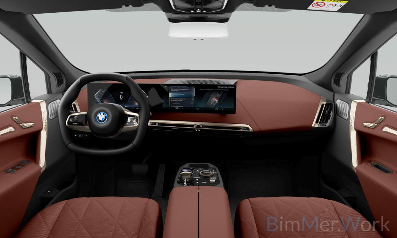 Interior of 2023 BMW iX M60 (I20), VIN WBY31CF030CN01593