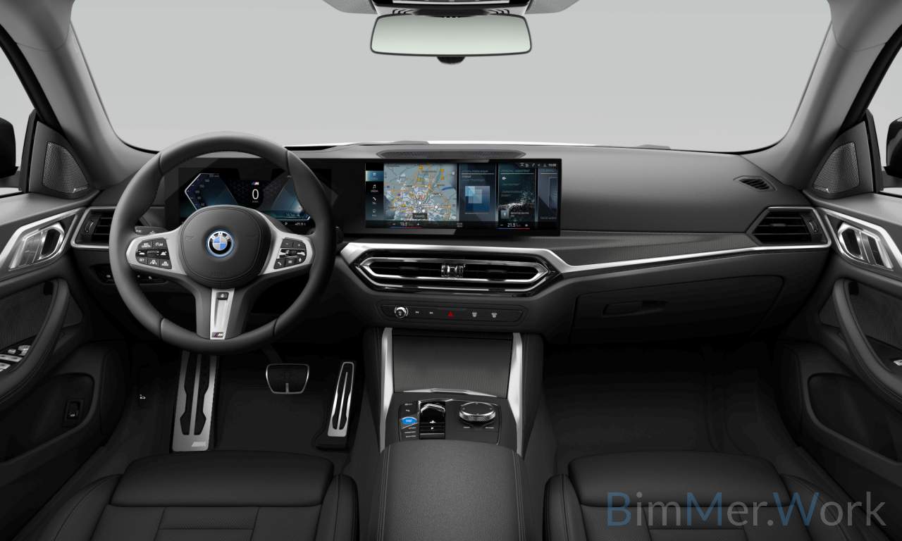 Interior of BMW i4 eDrive40 (G26), VIN WBY71AW00RFR21815