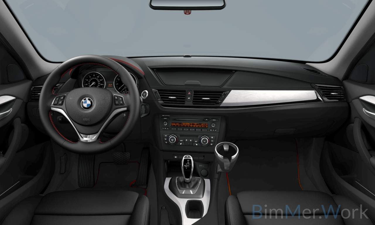 Interior of BMW X1 xDrive28i (Sports Activity Vehicle (5 Doors)), VIN WBAVL1C59FVY30687