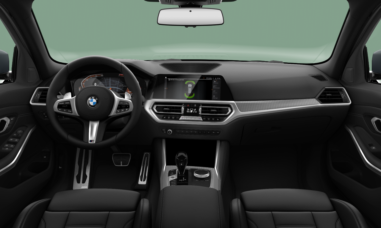 Interior of BMW 320i (G21), VIN WBA6K31000FJ30844