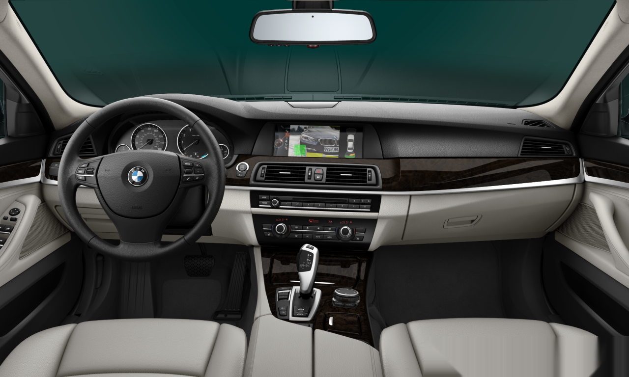 Interior of BMW 535i xDrive (F10), VIN WBAFU7C54CDU56883