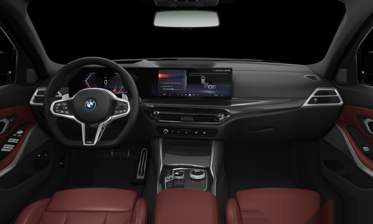Interior of 2025 BMW 330e (G21 (MUE)), VIN WBA41GL050FV50663