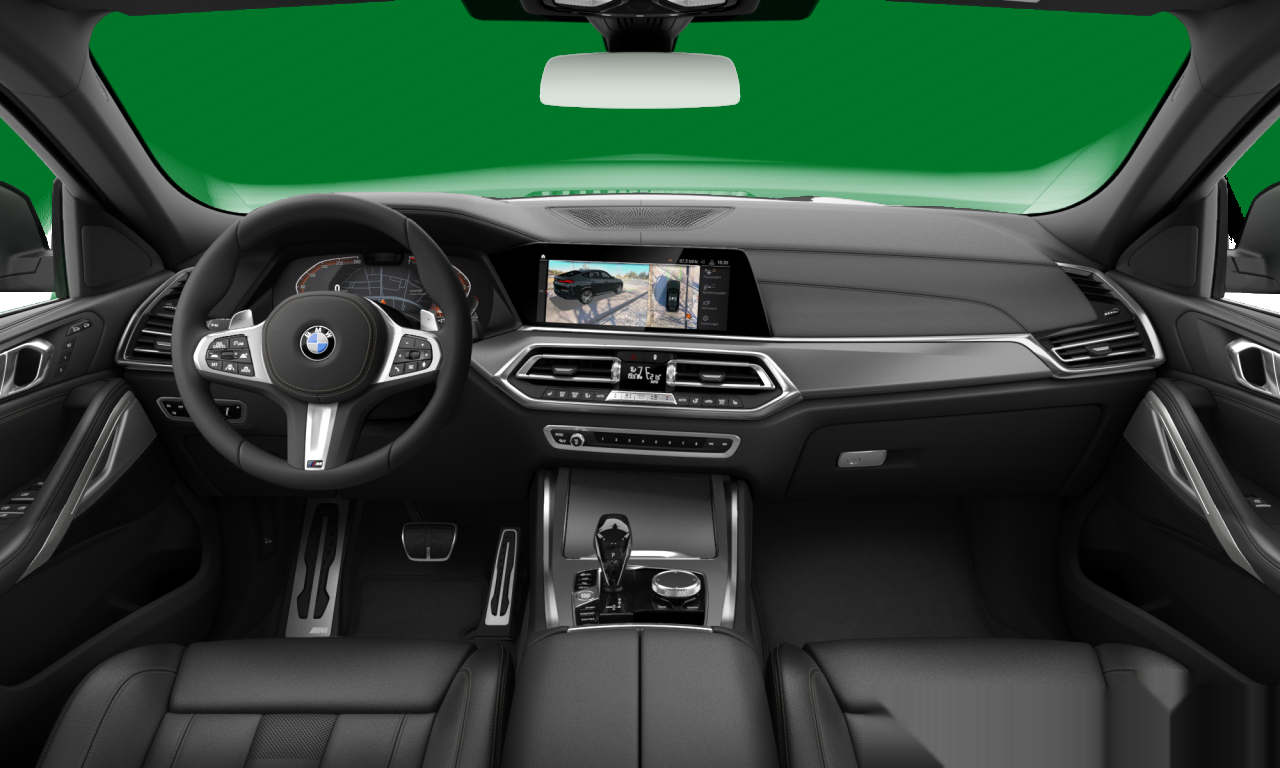 Interior of BMW X6 xDrive40i (G06), VIN WBACY620609M22434