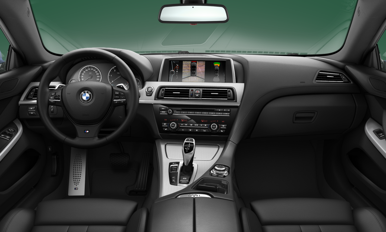 Interior of 2011 BMW 640d (F13), VIN WBALX71070DW25744