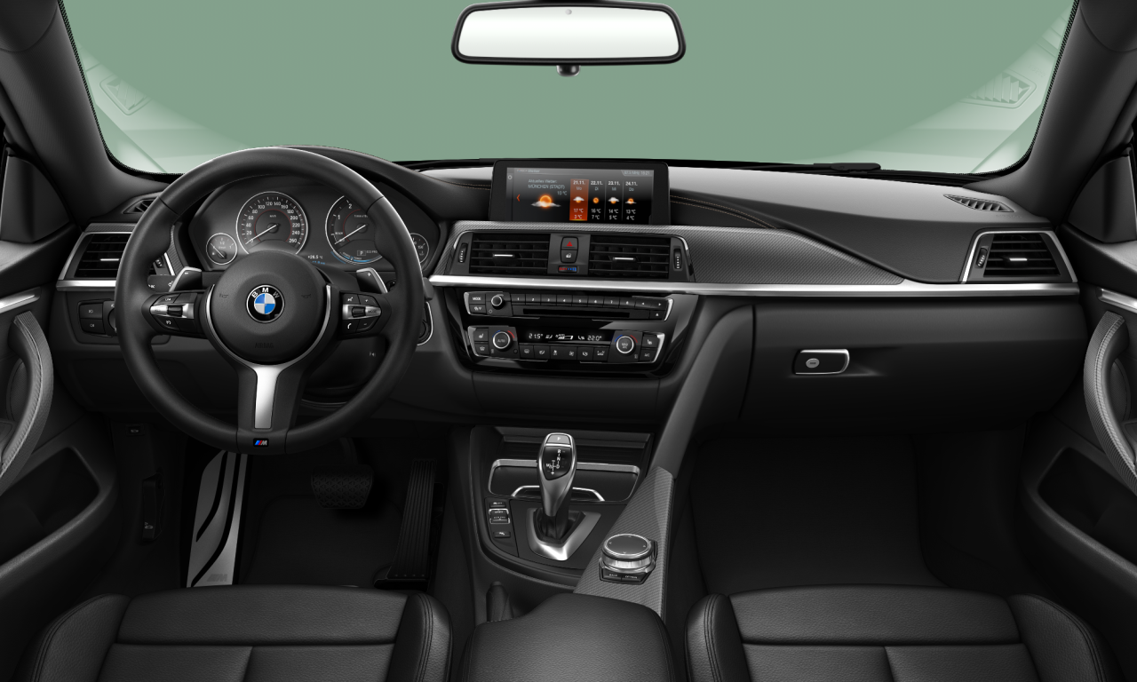 Interior of BMW 420d (F36 (MUE)), VIN WBA4K32080BG98615