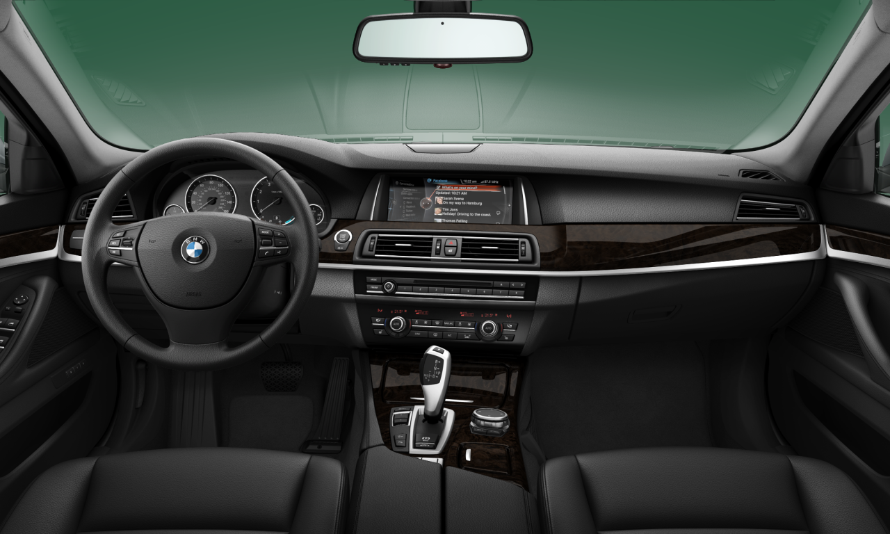 Interior of 2013 BMW 535i xDrive (F10 (MUE)), VIN WBA5B3C51ED533769