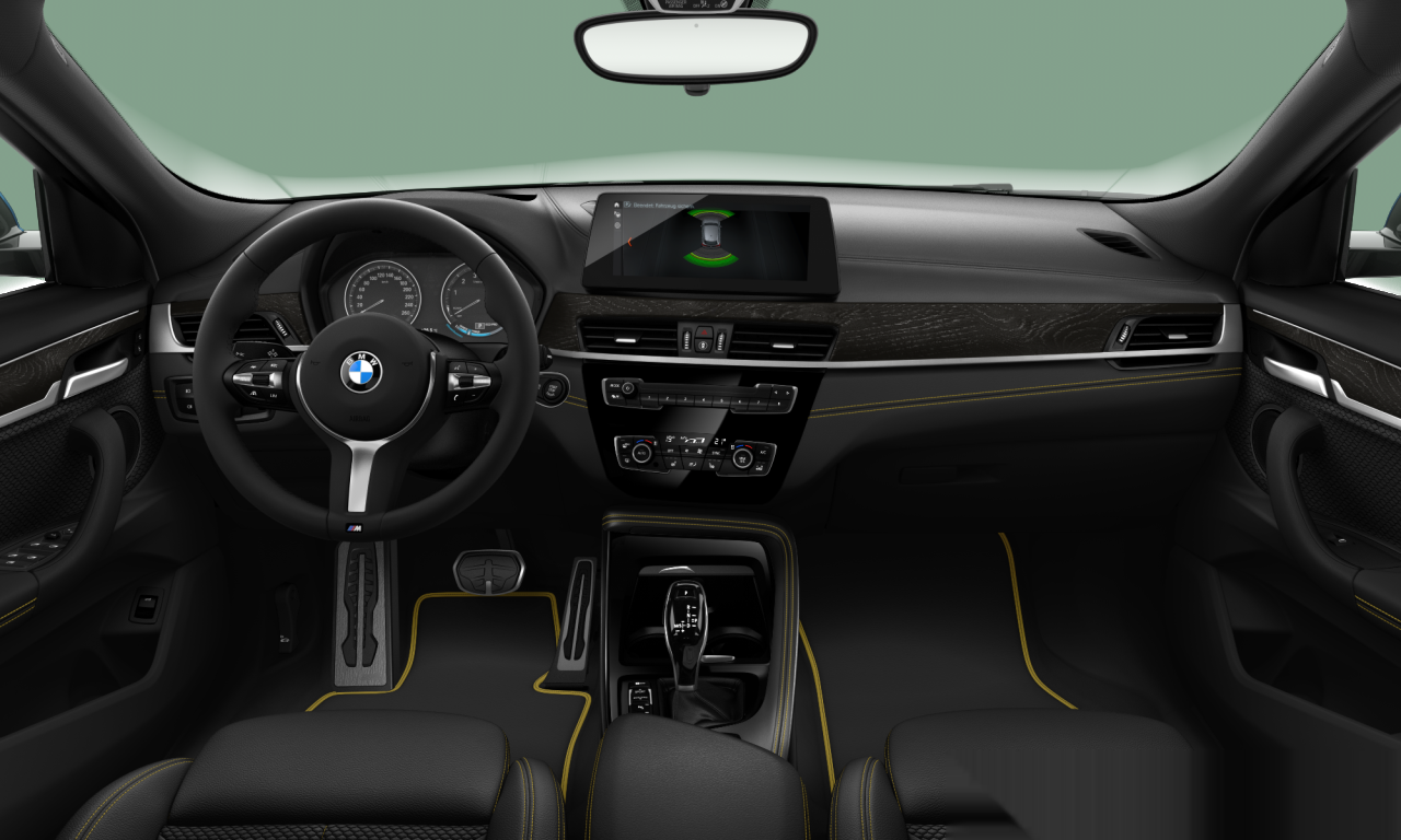 Interior of BMW X2 xDrive20i (F39), VIN WBAYH510505V97198
