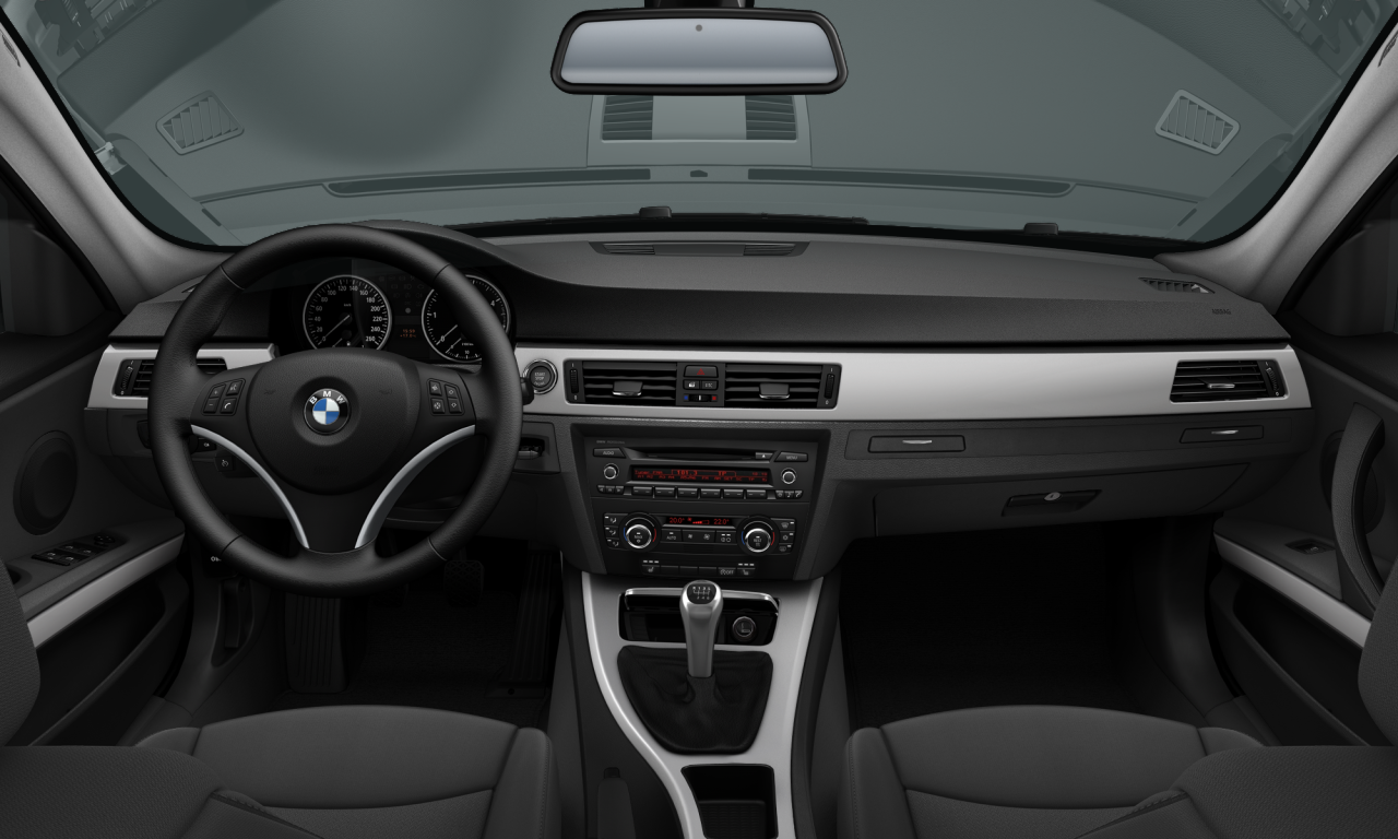Interior of 2008 BMW 320d (E91 (MUE)), VIN WBAUX31070A205903