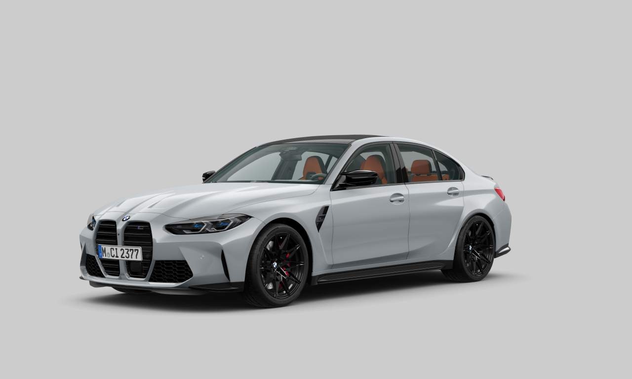 Exterior of 2023 BMW M3 Competition M xDrive (G80), VIN WBS42AY010FR25558