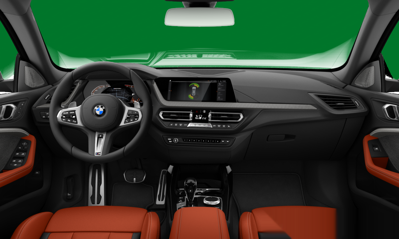 Interior of BMW M235i xDrive (F44), VIN WBA11AL0707M86409