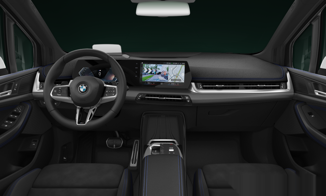 Interior of BMW 218d (U06), VIN WBA21BY0707M27234