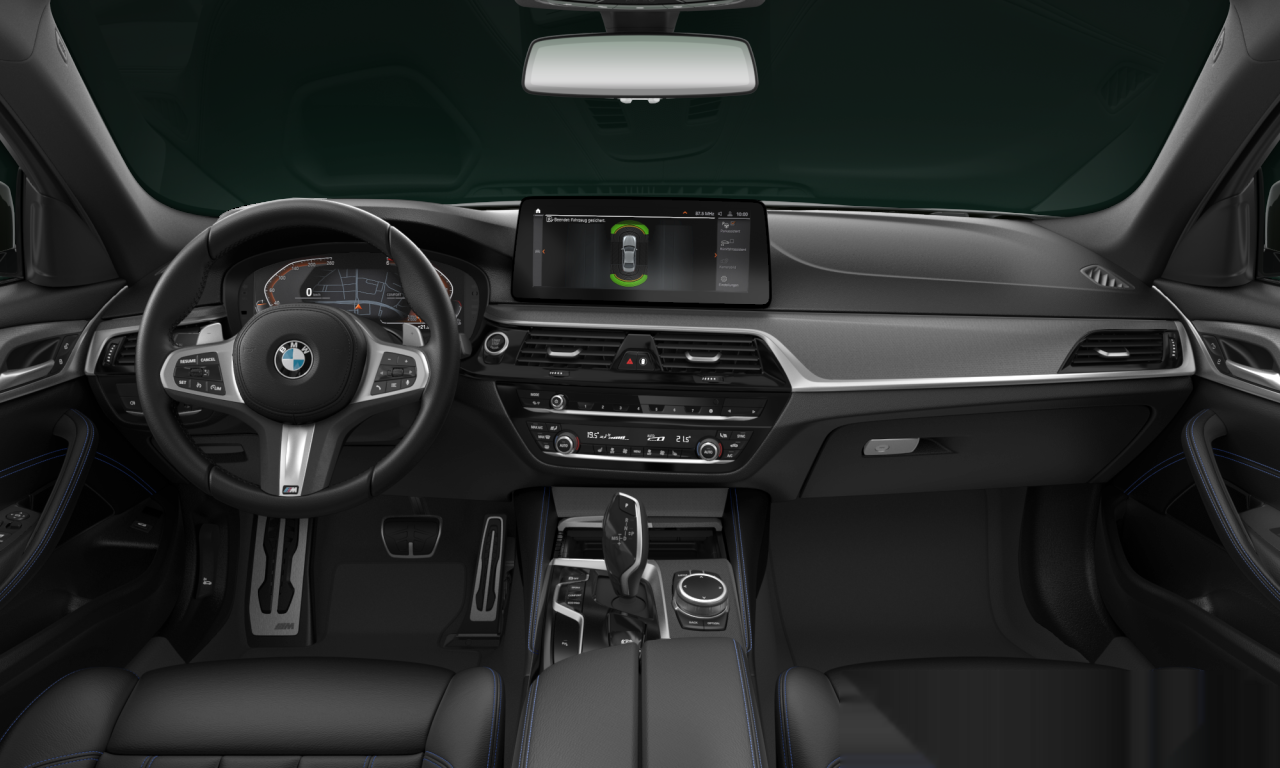 Interior of BMW 518d (G30 (MUE)), VIN WBA11BL080CH50446
