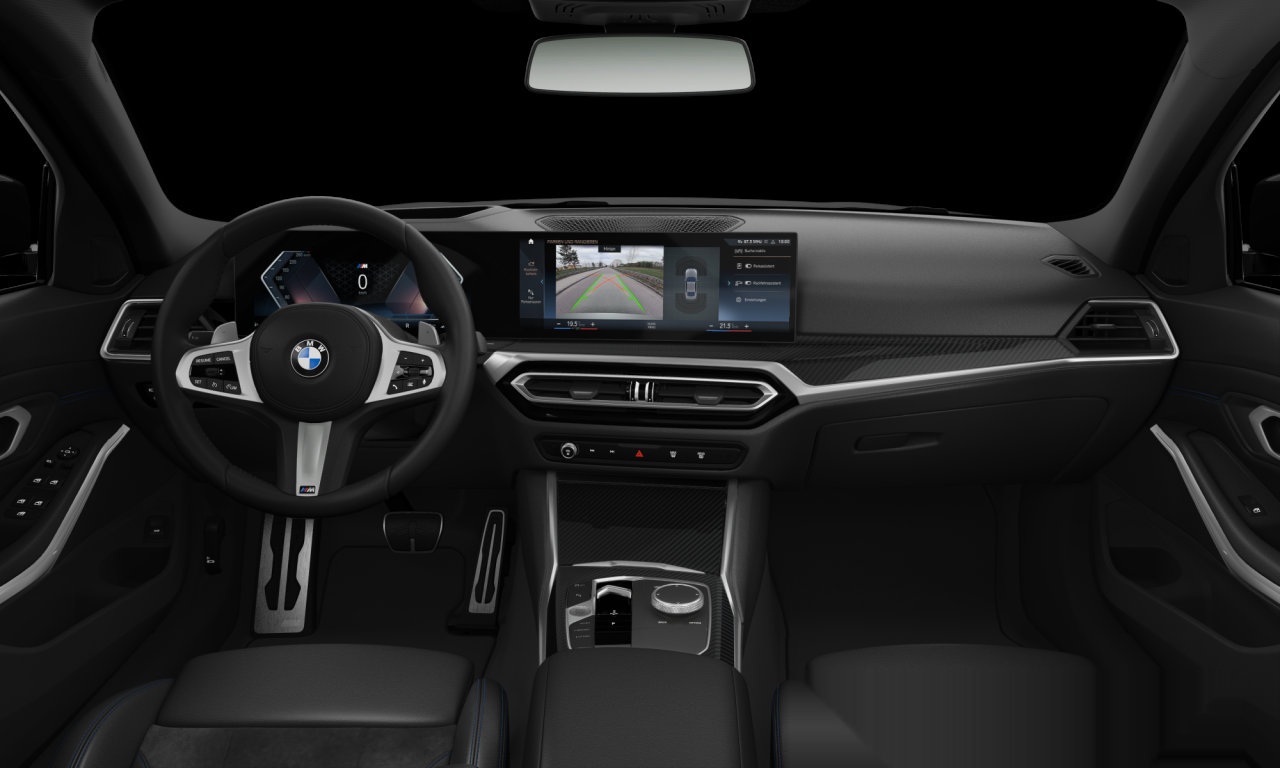 Interior of BMW 320d (G20 (MUE)), VIN WBA38FU0408D43978