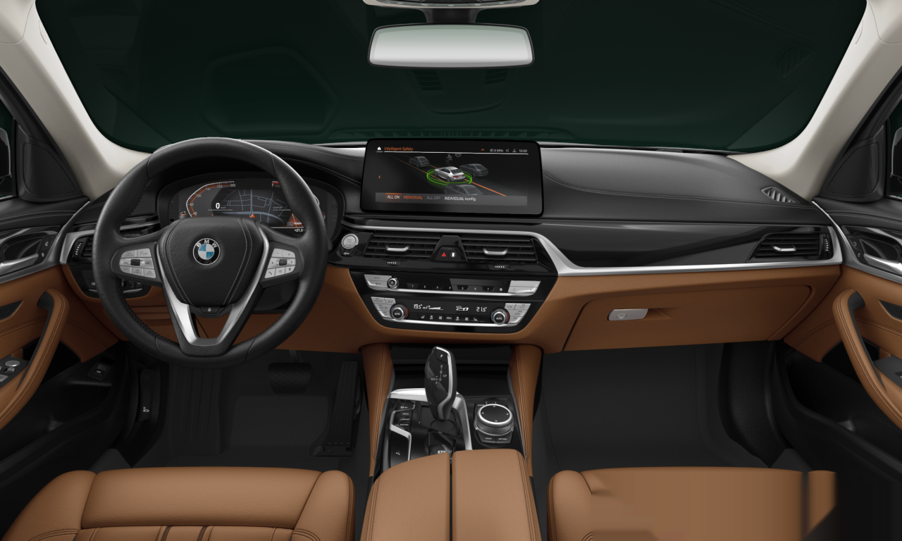 Interior of BMW 520i (G30 (MUE)), VIN WBA11BH00NCJ16092