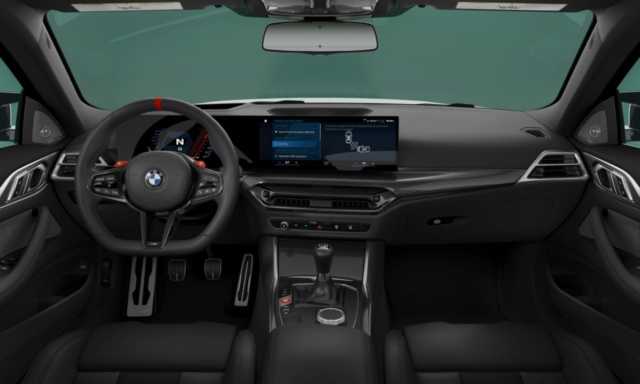 Interior of BMW M4 (G82 (MUE)), VIN WBS13HK09SCT12822