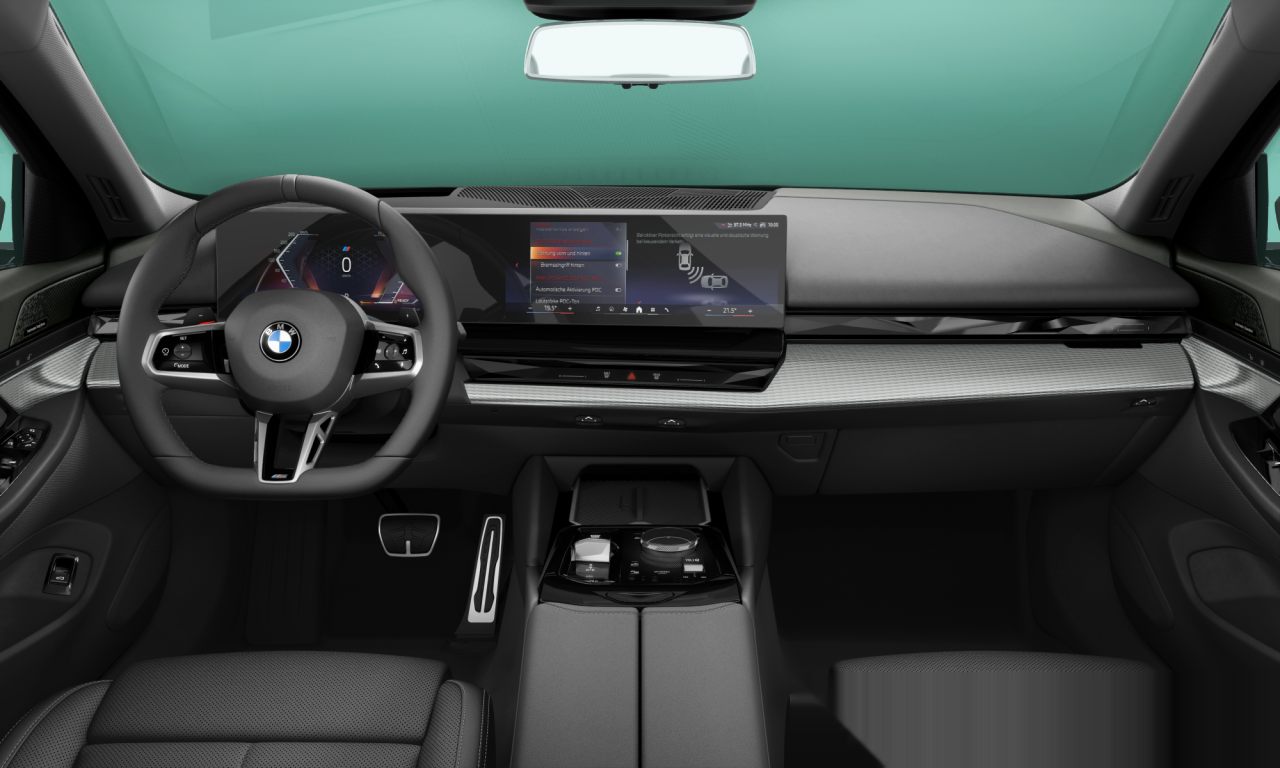 Interior of 2025 BMW 520d xDrive (G60), VIN WBA21FL030CV02209