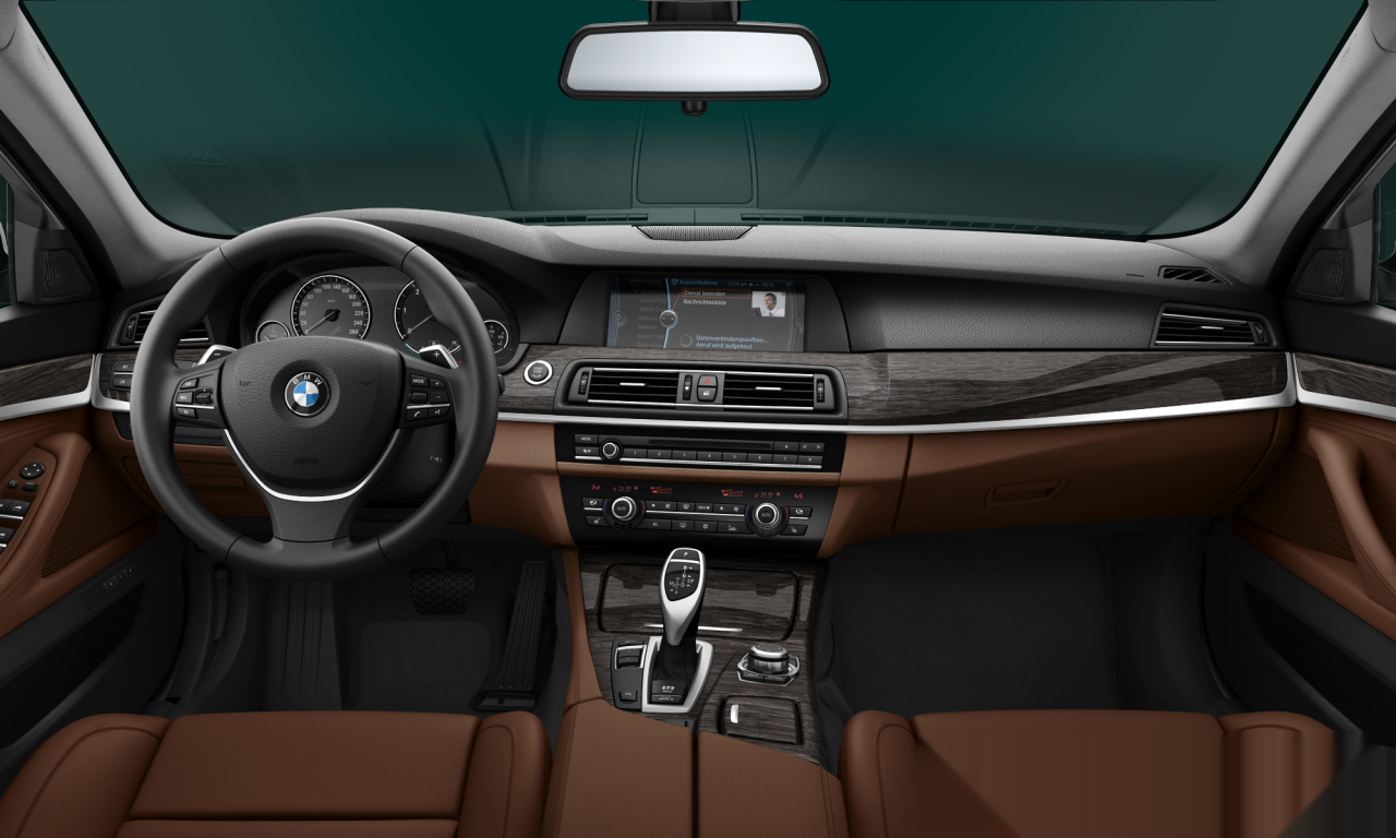 Interior of BMW 535d (F10), VIN WBAFW71030C896399
