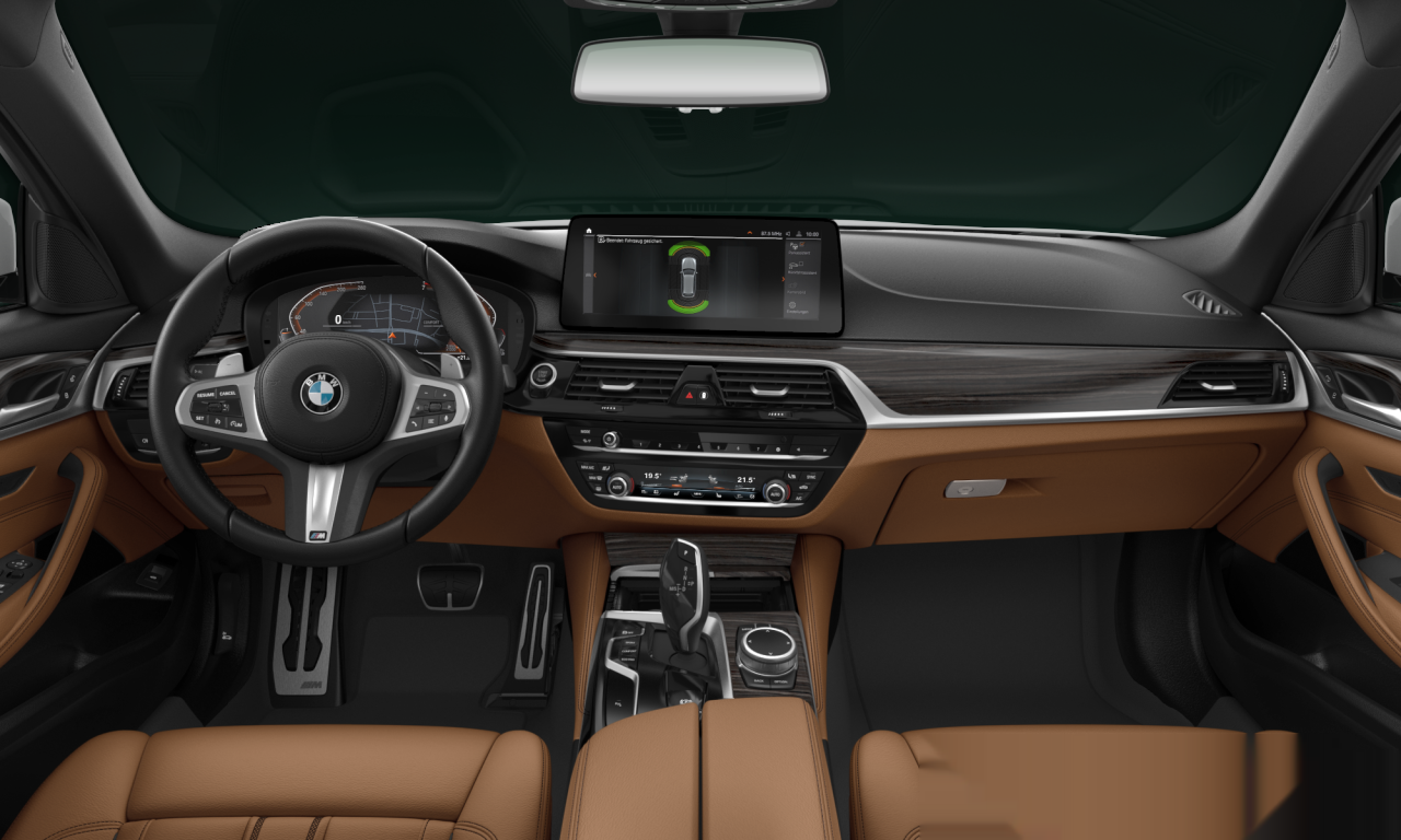 Interior of BMW 530i (G31 (MUE)), VIN WBA31BM060CK83189