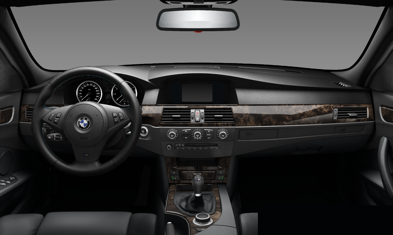 Interior of BMW 530i (E61 (MUE)), VIN WBANK71000BL10013