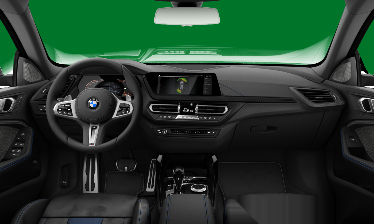 Interior of BMW M235i xDrive (F44), VIN WBA11AL0007J17925