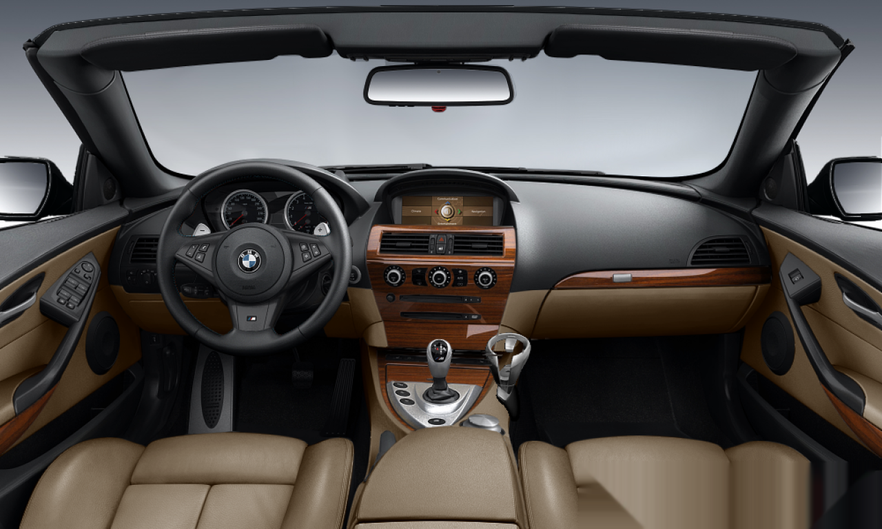 Interior of BMW M6 (E64 (M6)), VIN WBSEK93597CY78197