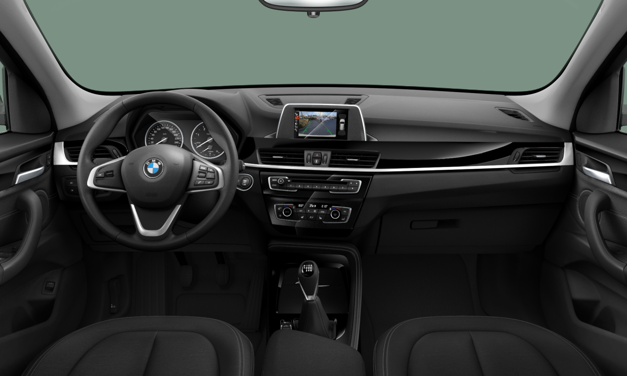 Interior of BMW X1 sDrive18d (F48), VIN WBAHT720405H75064