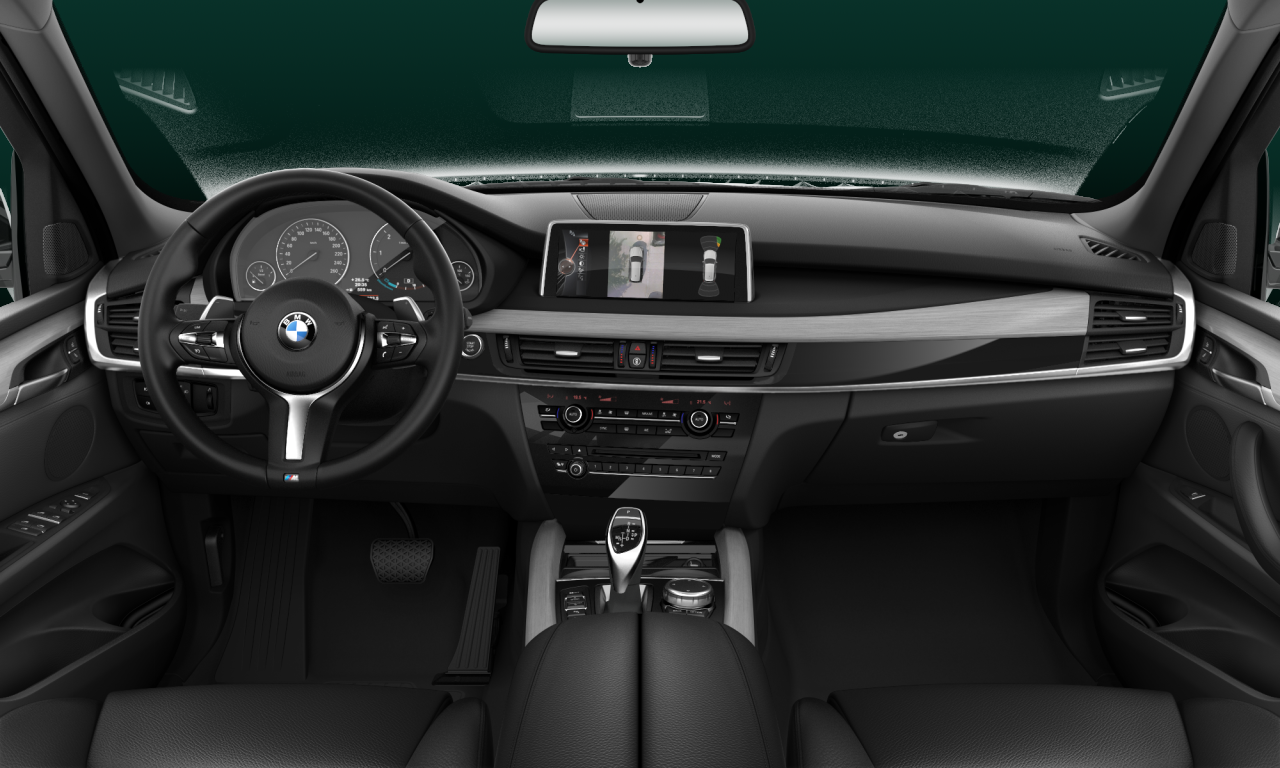 Interior of BMW X5 xDrive30d (F15), VIN WBAKS410500C30108