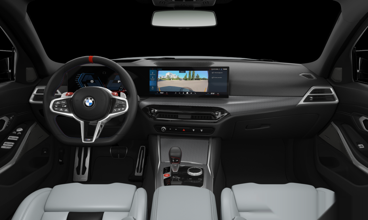 Interior of BMW M3 Competition M xDrive (G81 (MUE)), VIN WBS21GB000FW00745
