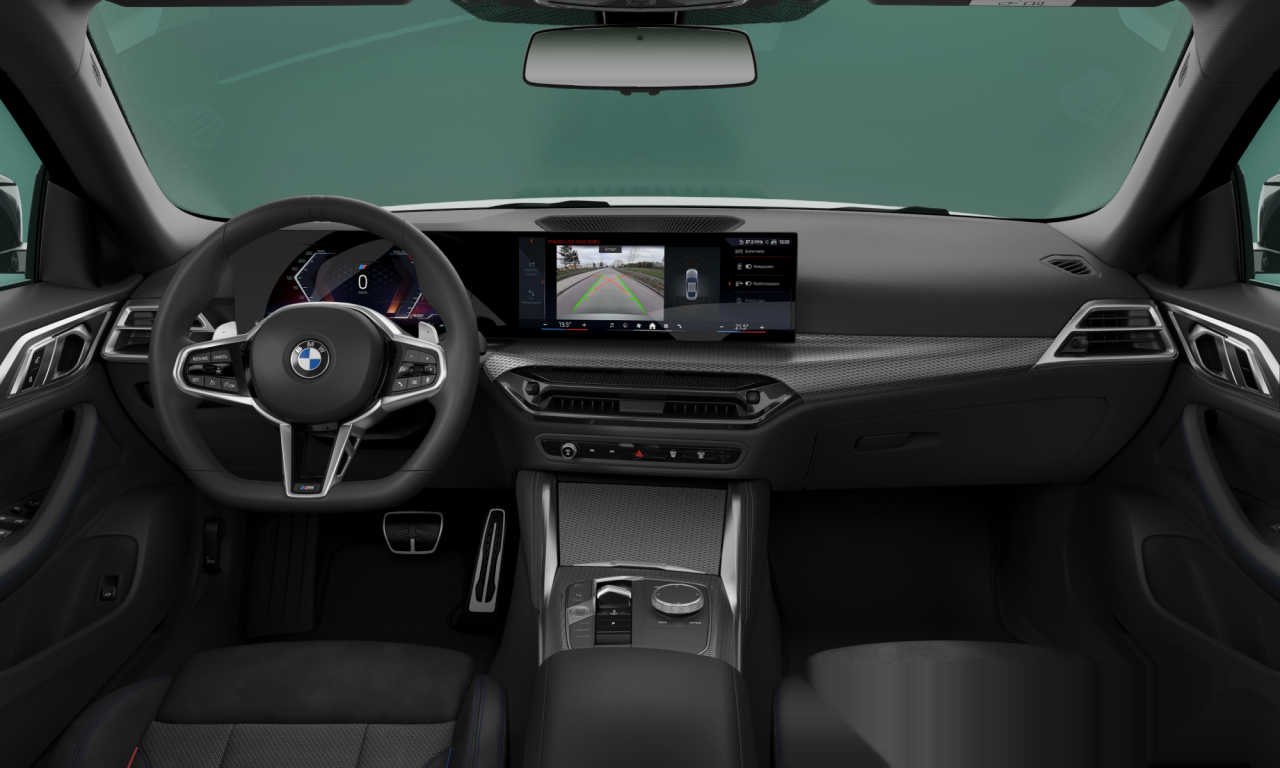 Interior of BMW 420i (G26 (MUE)), VIN WBA11HC0X0FV41840