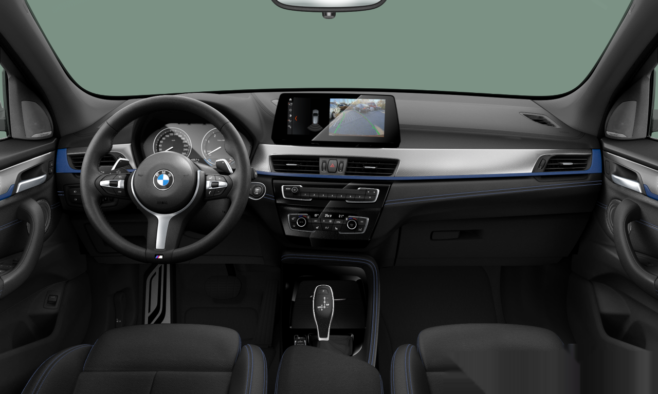 Interior of BMW X1 xDrive20d (F48 (MUE)), VIN WBA32AE0905S46745