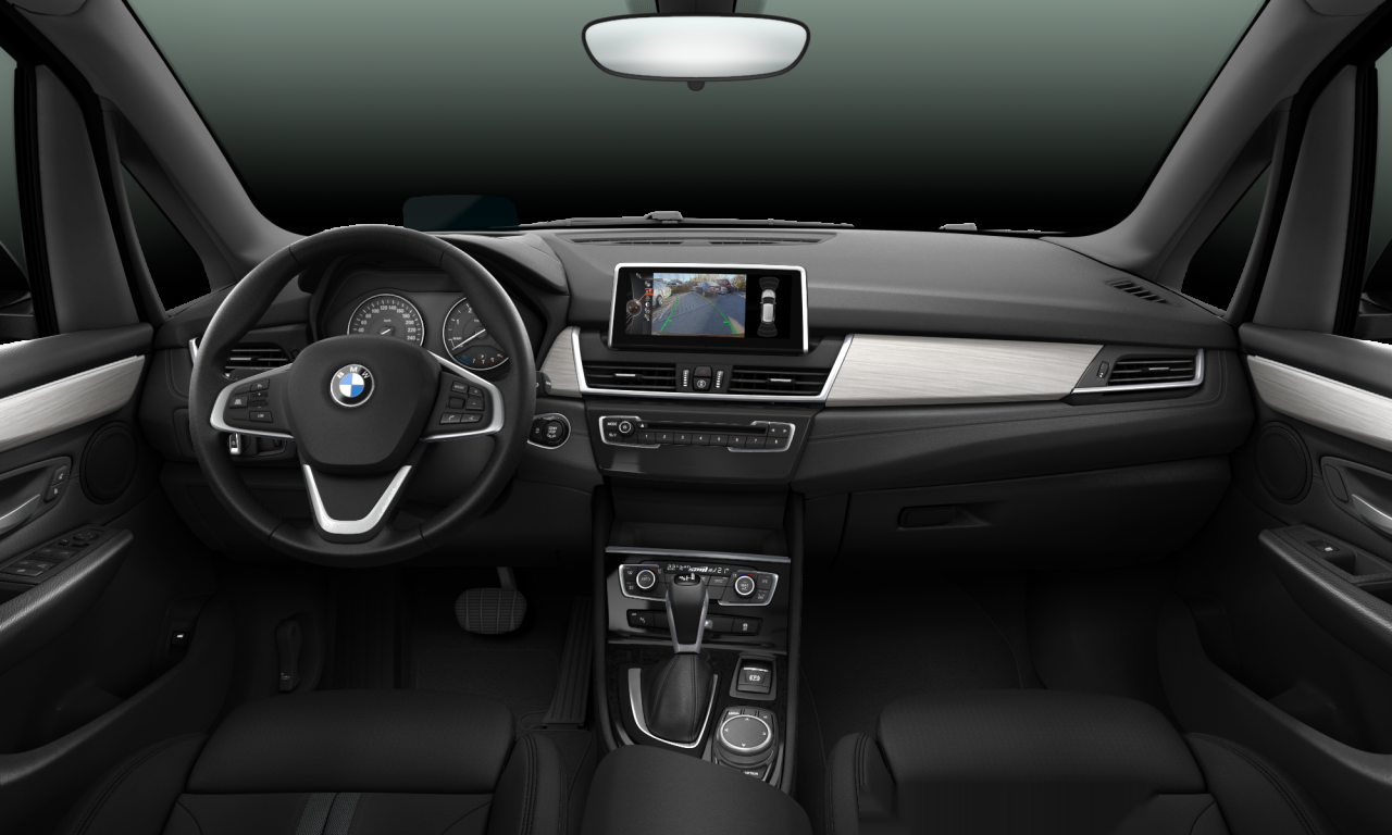 Interior of BMW 218d (F46), VIN WBA2E510905E07470