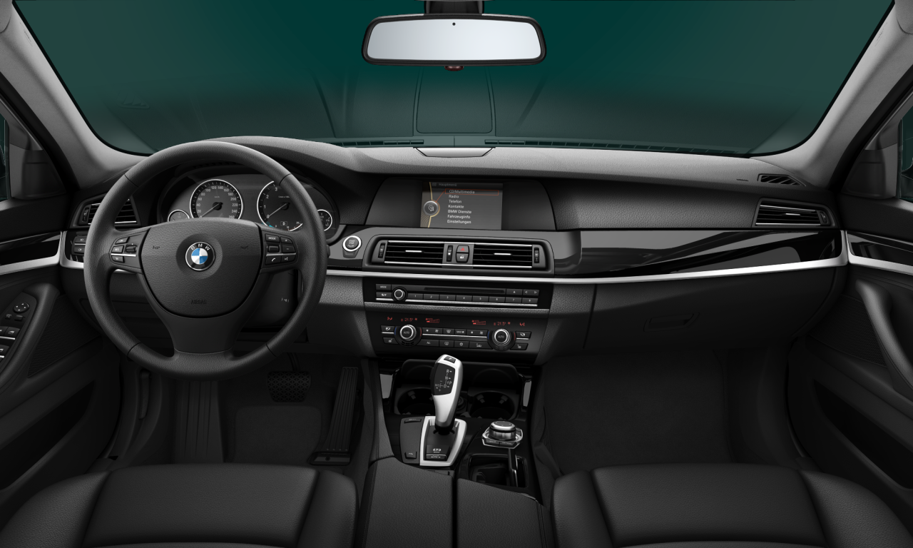 Interior of 2011 BMW 523i (F10), VIN WBAFP31060C623298