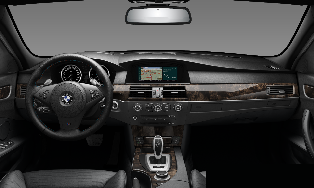 Interior of BMW 535d (E61 (MUE)), VIN WBAPX91050CU61056